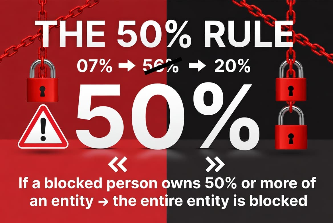 The 50 Percent Rule in Export Controls: A Plain-English Guide